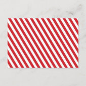 Santa Baby shower Dank u kaart (Achterkant)