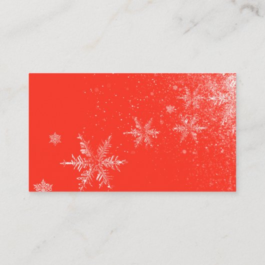 Santa Baby Shower Diaper Raffle Informatiekaartje (Achterkant)