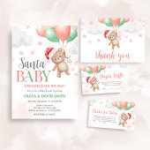 Santa Baby shower Kaart