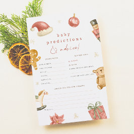 Santa Baby shower Voorspelling & Advies spel