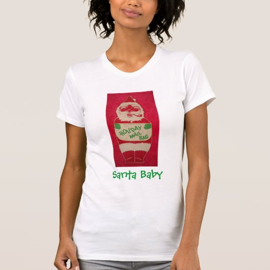 Santa Baby T-shirt (Voorkant)
