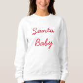 Santa Baby Trui (Voorkant)