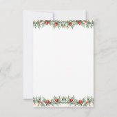 Santa Baby We kunnen nauwelijks wachten op babyjon Kaart (Achterkant)