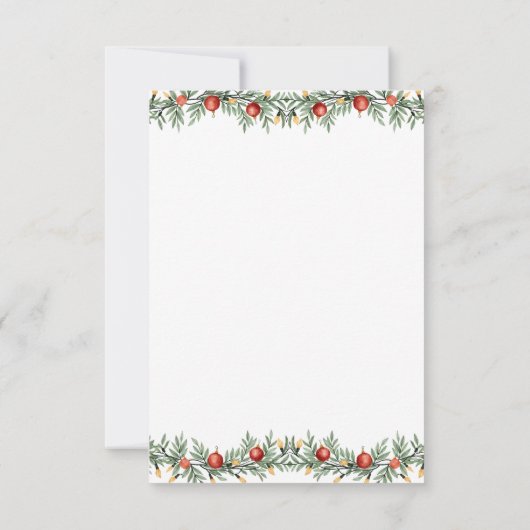 Santa Baby We kunnen nauwelijks wachten op babyjon Kaart (Achterkant)