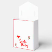 Santa Baby Winter Baby shower Bedankdoosjes (Geopend)