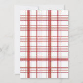 Santa Baby Winter Baby shower Uitnodiging (Achterkant)