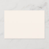 Santa Baby Woodland Winter Diapper Raffle Informatiekaartje (Achterkant)