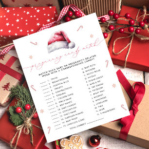 Santa Baby Zwangerschap Snoep Bar Baby showers w