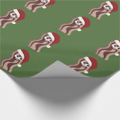Santa Bacon Cadeaupapier (Hoek)