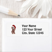 Santa Bacon Etiket (Insitu)