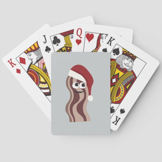 Santa Bacon Speelkaarten (Achterkant)
