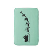 Santa  badmat (Voorkant Verticaal)