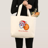 Santa Bag Grote Tote Bag (Voorkant (product))