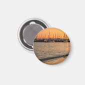 Santa Barbara at Sunset Magneet (Voorkant / Achterkant)