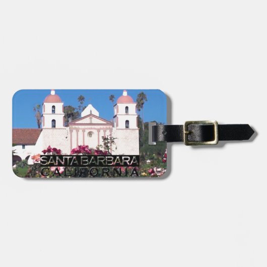 Santa Barbara Bagagelabel (Voorkant horizontaal)