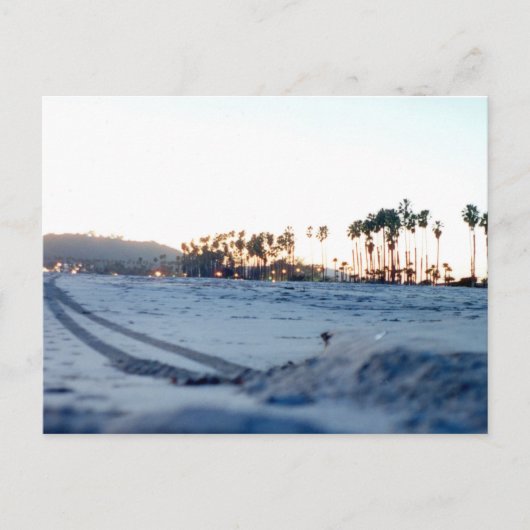 Santa Barbara Beach Briefkaart (Voorkant)
