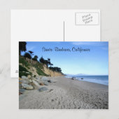 Santa Barbara Beach Briefkaart (Voorkant / Achterkant)