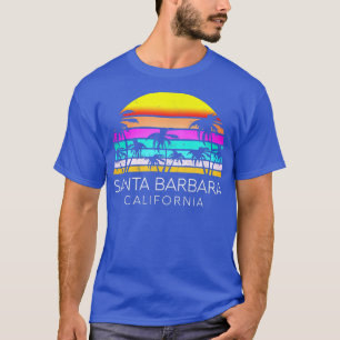 Santa Barbara Beach California Surf  Cali I T-shirt