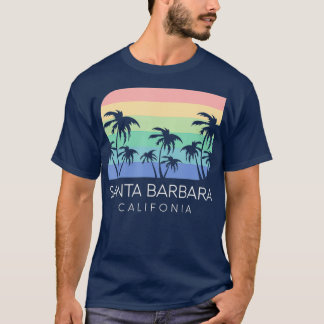 Santa Barbara Beach California Surf  Cali T-shirt