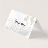 Santa Barbara Beach Wedding Dank je wel kaart (Voorkant)