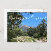 Santa Barbara Botanic Garden Briefkaart (Voorkant / Achterkant)