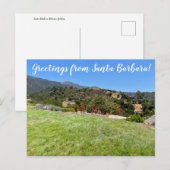 Santa Barbara Botanic Garden Briefkaart (Voorkant / Achterkant)