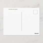 Santa Barbara Botanic Garden Briefkaart (Achterkant)