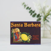 Santa Barbara Briefkaart (Staand voorkant)