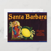 Santa Barbara Briefkaart (Voorkant / Achterkant)