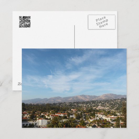 Santa Barbara Briefkaart (Voorkant / Achterkant)