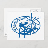 Santa Barbara Briefkaart (Voorkant / Achterkant)