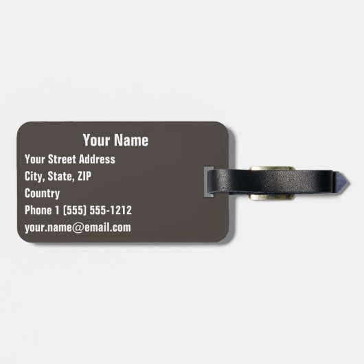 Santa Barbara, CA-Bagagelabel Bagagelabel (Achterkant horizontaal)