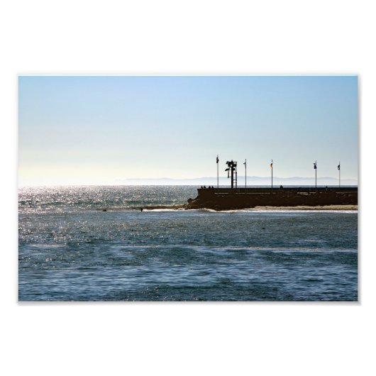 Santa Barbara, CA Foto Afdruk (Voorkant)