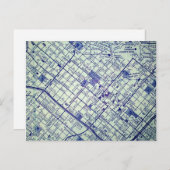 SANTA BARBARA, CA  Map Briefkaart (Voorkant / Achterkant)