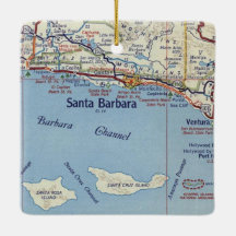 Santa Barbara CA map