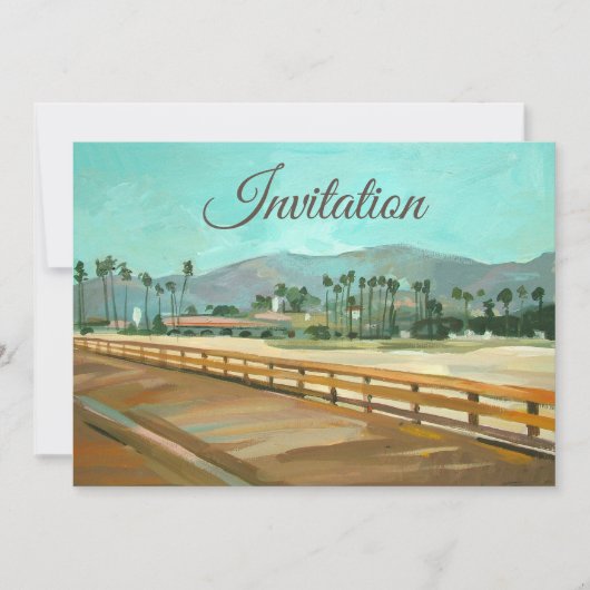 Santa Barbara, CA - Stearns Wharf Kaart (Voorkant)