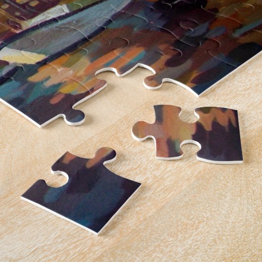 Santa Barbara, CA, USA Jigzaag Puzzle Legpuzzel (Zijkant)