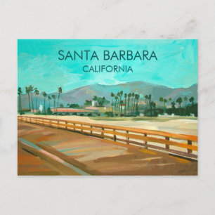 Santa Barbara, CA, VS Briefkaart