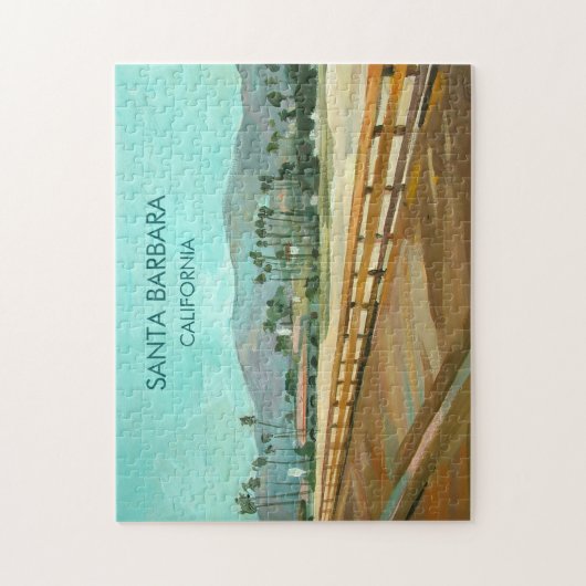 Santa Barbara, CA, VS Legpuzzel (Verticaal)