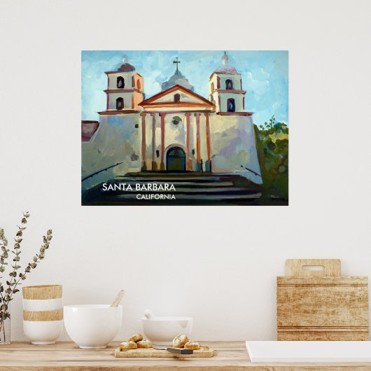 Santa Barbara, CA, VS-Poster Poster (Keuken)