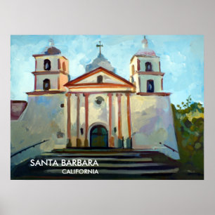Santa Barbara, CA, VS-Poster Poster