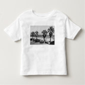 Santa Barbara, CA West Beach Uitzicht Foto Kinder Shirts (Voorkant)