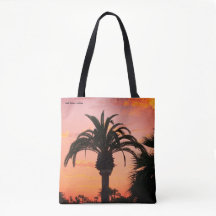 Santa Barbara, CA Zonsondergang Tote