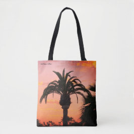 Santa Barbara, CA Zonsondergang Tote Bag