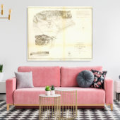 Santa Barbara, Calif Canvas Afdruk (Insitu (Woonkamer))