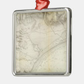 Santa Barbara, Calif Metalen Ornament (Links)