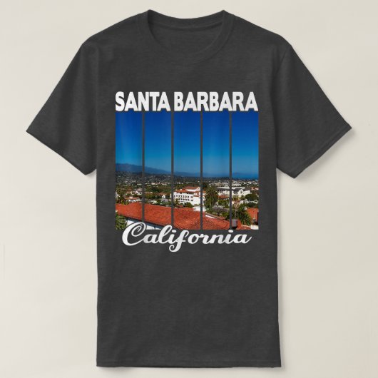 Santa Barbara California947 T-shirt (Design voorkant)