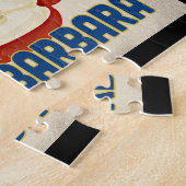 Santa Barbara California Apple - Vintage Travel Legpuzzel (Zijkant)