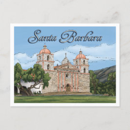 Santa Barbara California Briefkaart