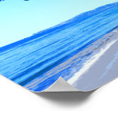 Santa Barbara California Butterfly Beach Montecito Poster (Hoek)